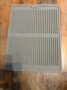 GORILLA GRIP 100% BPA-Free Silicone Dish Drying Mat for Kitchen Counter 12”x16”